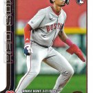 Kristian Campbell 2025 Topps Update Rookie Debut #US129 Boston Red Sox Baseball Card