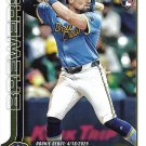 Caleb Durbin 2025 Topps Update Rookie Debut #US59 Milwaukee Brewers Baseball Card