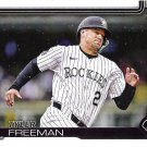 Tyler Freeman 2025 Topps Update #US303 Colorado Rockies Baseball Card