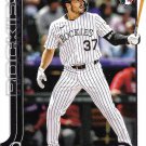 Braxton Fulford 2025 Topps Update Rookie #US123 Colorado Rockies Baseball Card