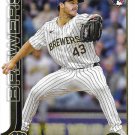 Logan Henderson 2025 Topps Update Rookie #US137 Milwaukee Brewers Baseball Card