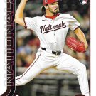 Cole Henry 2025 Topps Update Rookie #US186 Washington Nationals Baseball Card