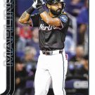 Derek Hill 2025 Topps Update Rookie #US305 Miami Marlins Baseball Card