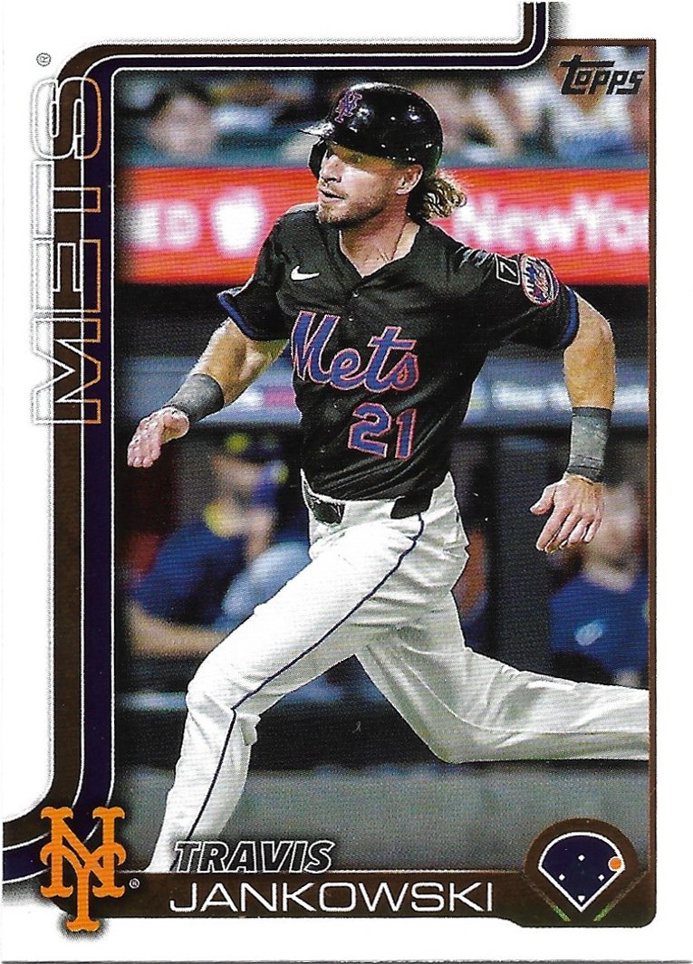 Travis Jankowski 2025 Topps Update #US74 New York Mets Baseball Card
