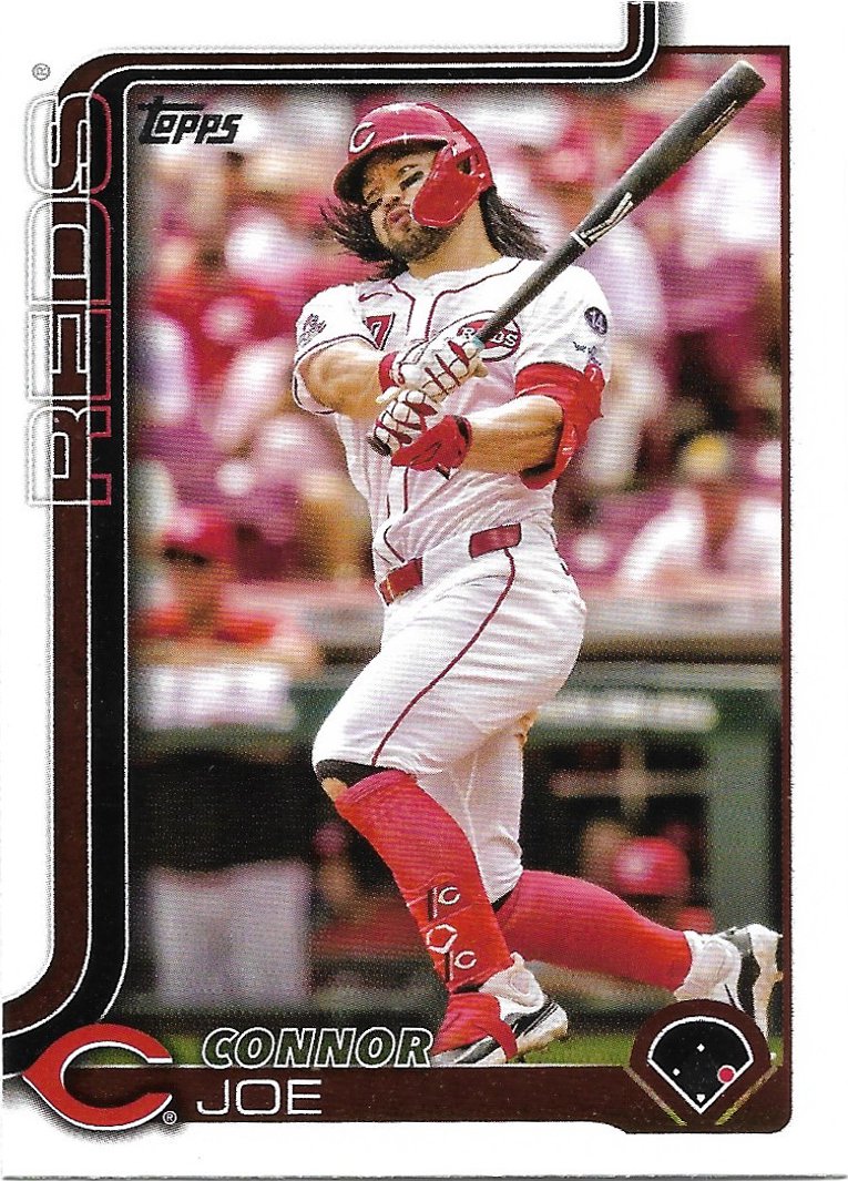 Connor Joe 2025 Topps Update #US58 Cincinnati Reds Baseball Card