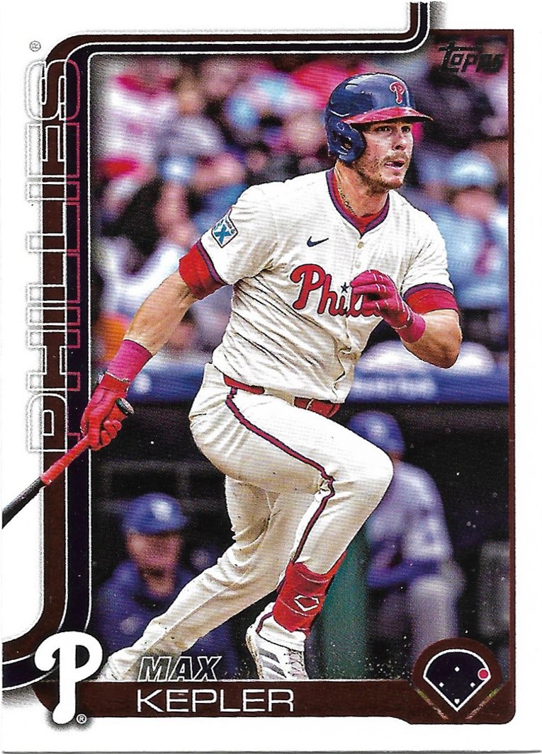 Max Kepler 2025 Topps Update #US82 Philadelphia Phillies Baseball Card