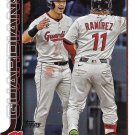 Steven Kwan, Jose Ramirez 2025 Topps Update #US26 Cleveland Guardians Baseball Card