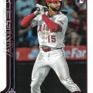 Matthew Lugo 2025 Topps Update Rookie #US314 Los Angeles Angels Baseball Card
