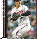 Zebby Matthews 2025 Topps Update Rookie Debut #US37 Minnesota Twins Baseball Card