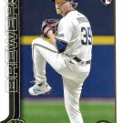 Chad Patrick 2025 Topps Update Rookie #US307 Milwaukee Brewers Baseball Card
