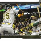 Brent Rooker, Lawrence Butler 2025 Topps Update #US80 Athletics Baseball Card