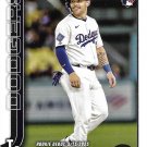 Dalton Rushing 2025 Topps Update Rookie Debut #US256 Los Angeles Dodgers Baseball Card