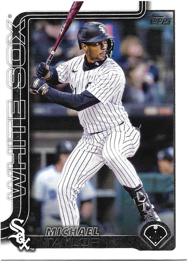 Michael Taylor 2025 Topps Update #US57 Chicago White Sox Baseball Card