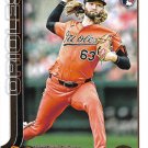 Brandon Young 2025 Topps Update Rookie #US97 Baltimore Orioles Baseball Card