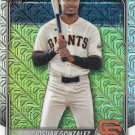 Josuar Gonzalez 2025 Bowman Chrome Mojo Refractor #BCP-153 San Francisco Giants Baseball Card