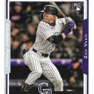 Zac Veen 2025 Topps Archives Rookie #280 Colorado Rockies Baseball Card