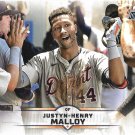 Justin-Henry Malloy 2025 Topps Stadium Club Rookie #64 Detroit Tigers Baseball Card