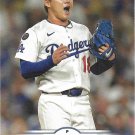 Yoshinobu Yamamoto 2025 Topps Stadium Club #184 Los Angeles Dodgers Baseball Card