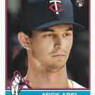 Mick Abel 2025 Topps Heritage Rookie #622 Minnesota Twins Baseball Card