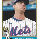 Pete Alonso 2025 Topps Heritage #374 New York Mets Baseball Card
