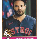 Jose Altuve 2025 Topps Heritage #56 Houston Astros Baseball Card