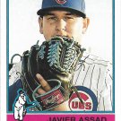 Javier Assad 2025 Topps Heritage #123 Chicago Cubs Baseball Card Javier Assad 2025 Topps Heritage #123 Chicago Cubs Baseball Card