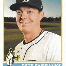 Pete Fairbanks 2025 Topps Heritage #361 Tampa Bay Rays Baseball Card Pete Fairbanks 2025 Topps Heritage #361 Tampa Bay Rays Baseball Card