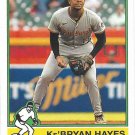 Ke'Bryan Hayes 2025 Topps Heritage #360 Pittsburgh Pirates Baseball Card