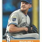 Rich Hill 2025 Topps Heritage #593 Kansas City Royals Baseball Card