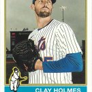 Clay Holmes 2025 Topps Heritage #553 New York Mets Baseball Card