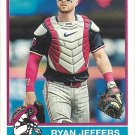 Ryan Jeffers 2025 Topps Heritage #424 Minnesota Twins Baseball Card