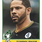 Tommy Pham 2025 Topps Heritage #594 Pittsburgh Pirates Baseball Card