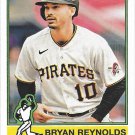 Bryan Reynolds 2025 Topps Heritage #47 Pittsburgh Pirates Baseball Card