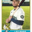 Leo Rivas 2025 Topps Heritage #634 Seattle Mariners Baseball Card