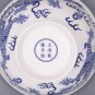 Traditional Chinese porcelain bowl from Jingdezhen blue and white Qianlong Qing dynasty DRAGON