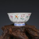 Traditional Chinese porcelain bowl from Jingdezhen 12 flowers patterns antique