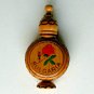 BULGARIAN ROSE 2.1 ml. Capsule in a Original Wooden Decorated Perfume Essence