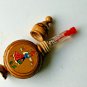 BULGARIAN ROSE 2.1 ml. Capsule in a Original Wooden Decorated Perfume Essence