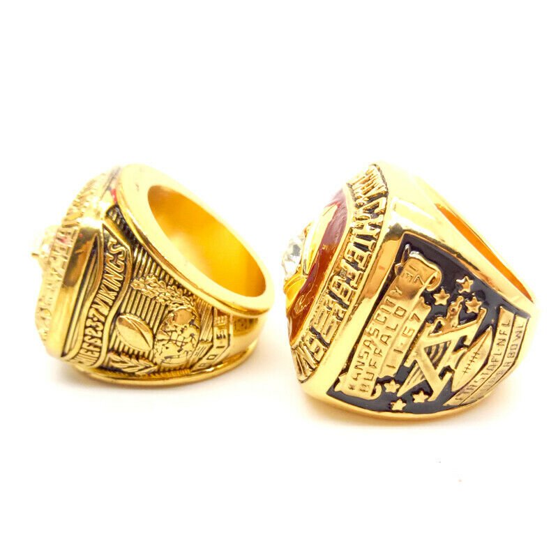 2 Rings 19691966 Kansas City Chiefs Super Bowl World Championship Rings