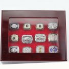 2010- 2021 / 12Pcs Fantasy Football Championship Ring Fancy Gift Set FFL