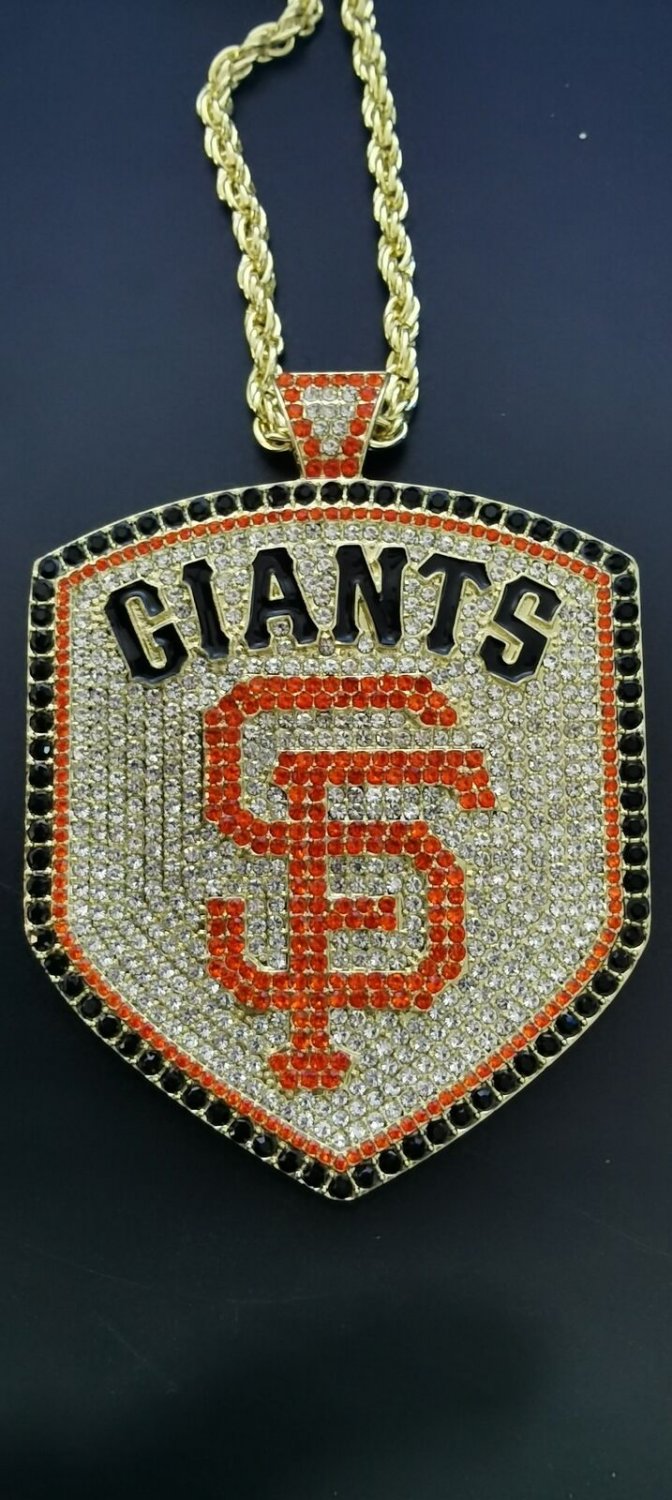 San Francisco Giants SF V-Neck Necklace Pendant Souvenir Men's jewelry Best Gift