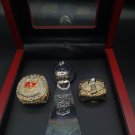 2002-2021 Tampa Bay Buccaneers Super Bowl Championship 2 Ring & Trophy Gift Set