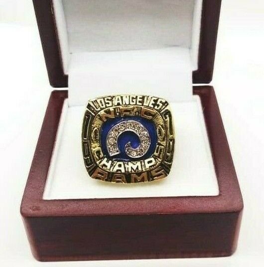NFC 1979 Los Angeles Rams Championship Rings Vince Ferragamo Retro Ring