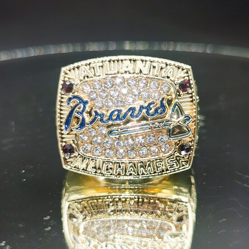 1996 Atlanta Braves N.L. Championship Ring – Gold & Silver Pawn Shop