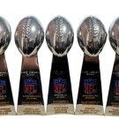 5 Pcs set Dallas Cowboys 10cm Colored NFL Super Bowl Vince Lombardi Trophy