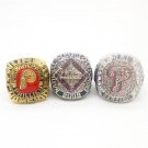 3 rings 1980 2008 2009 Philadelphia Phillies Championship Rings