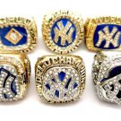 1978-2009 / 6pc New York Yankees World Series Championship Rings