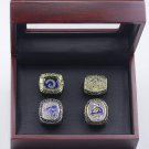 4 Pcs Gift Set 1979 1999 2018 2021 St Louis Rams LA Rams Championship Ring