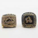 2 Pcs 1996 + 2001 NHL Colorado Avalanche Stanley Cup Championship Ring
