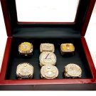 7pcs Los Angeles Lakers Basketball Championship Ring KOBE Fan Gift
